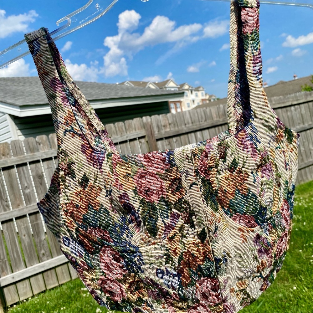 Wild Fable Crop Floral Corset